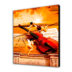 Violin and Angels