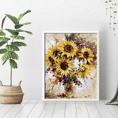 Sunflowers in a Vase