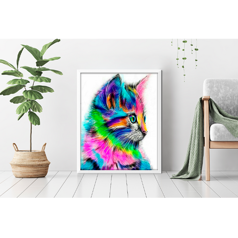 Cat and Butterfly
