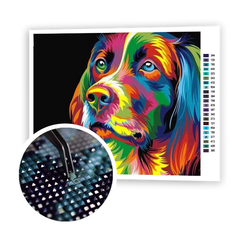 Colorful Dog