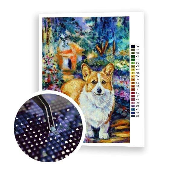 Corgi Dog - Diamond Painting Kit