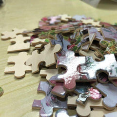 Wooden puzzle with your photo